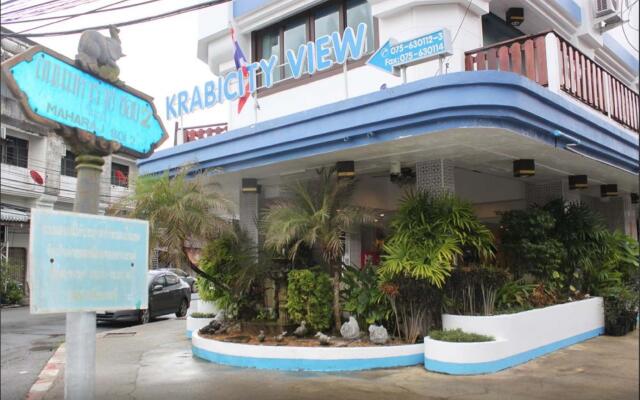 Отель Krabi City View. вид на фасад