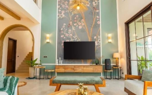 ELIVAAS 4BHK Luxury villa with Pvt Pool, Villa Verde, The Banyan Bliss