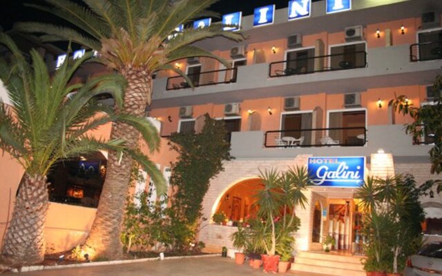 Отель Galini Palace вид на фасад