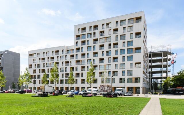Апартаменты P&O Apartments Kolejowa 1 вид на фасад