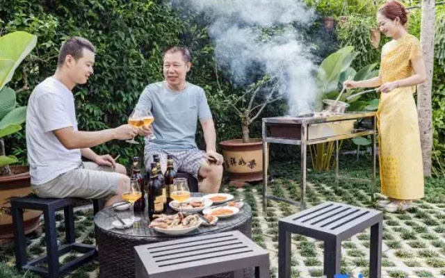 Taina Garden · Hongmu Art Inheritance · Holiday Villa (Near Gasa Airport & Water-Splashing Square)