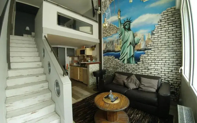 Joli LOFT en duplex , Art Déco , 2 pieces ,Centre Rouen