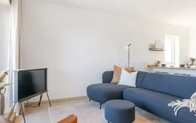 Apartment With View of the Port of Zeebrugge