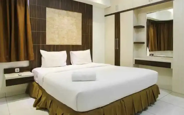 3BR with City View at Sudirman Condominium Apartment by Travelio