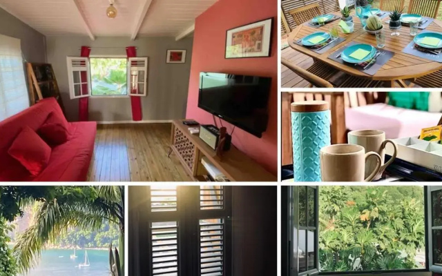 Habitation Baliache - Maison créole avec jardin privatif, plage à 200m