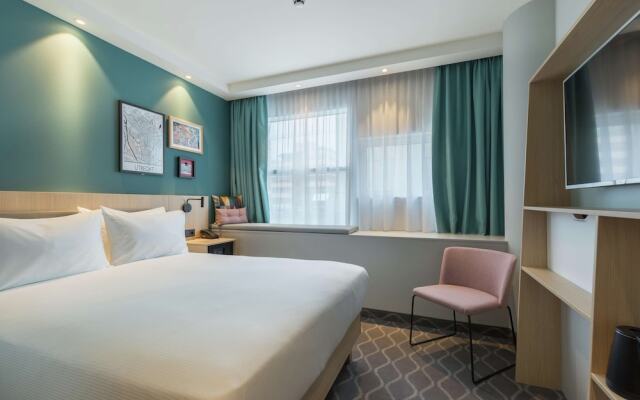 Отель Hampton by Hilton Utrecht Central Station Нидерланды, Утрехт - отзывы, цены и фото номеров - забронировать отель Hampton by Hilton Utrecht Central Station онлайн комната для гостей