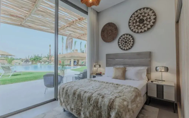 Villa PurSang Marrakech – Villa Privée de Luxe avec Hammam, Spa et Jardin