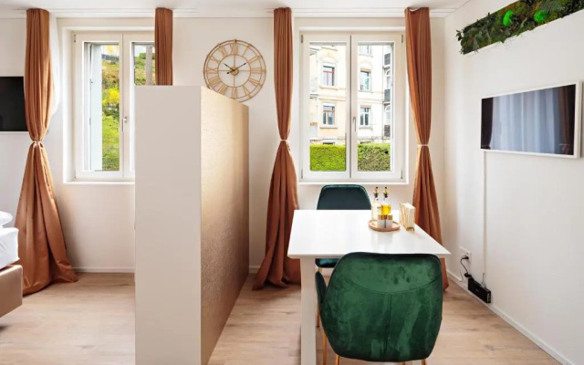 VISIMO Apartments St. Gallen Mühlensteg - Elegant. Quiet. Central