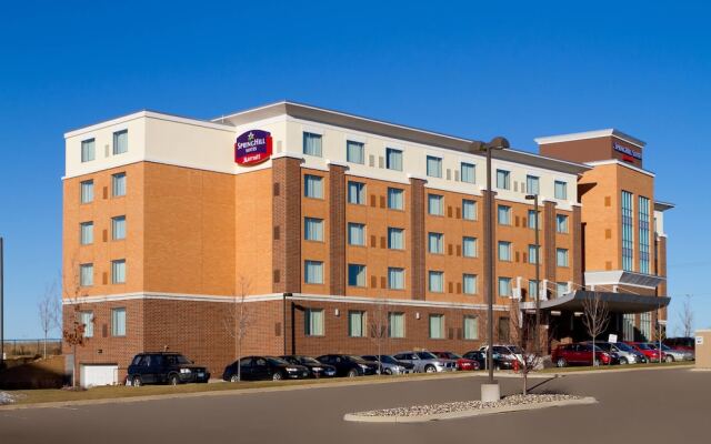 Отель Springhill Suites Minneapolis-St Paul Airpt/Mall Of America Блумингтон вид на фасад