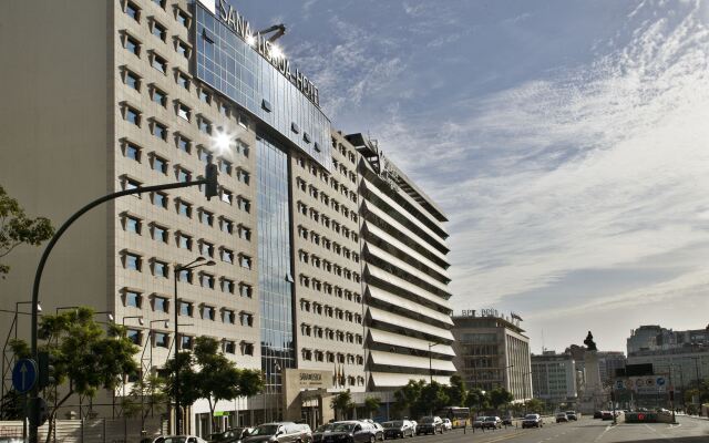 SANA Lisboa Hotel вид на фасад