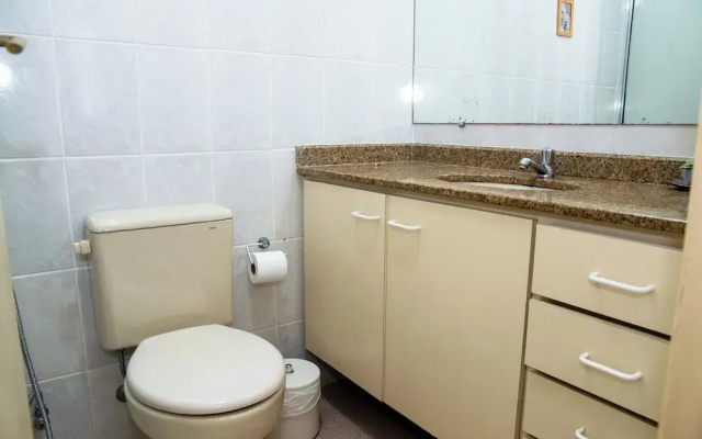 Cobertura com Churrasq e Piscina a 250m da Praia