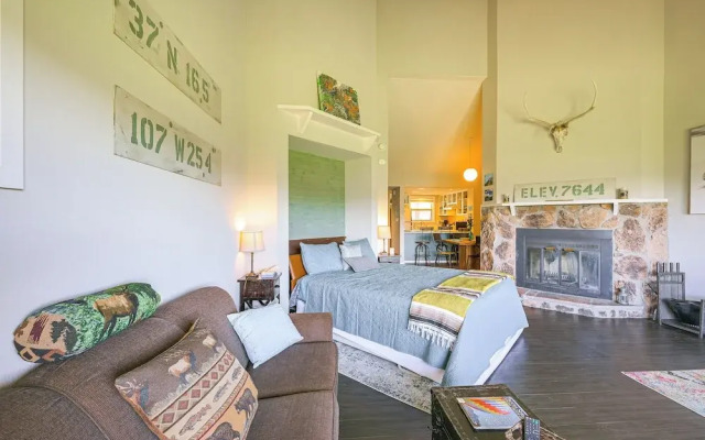 Dog-friendly Pagosa Springs Studio: Grill & Views!