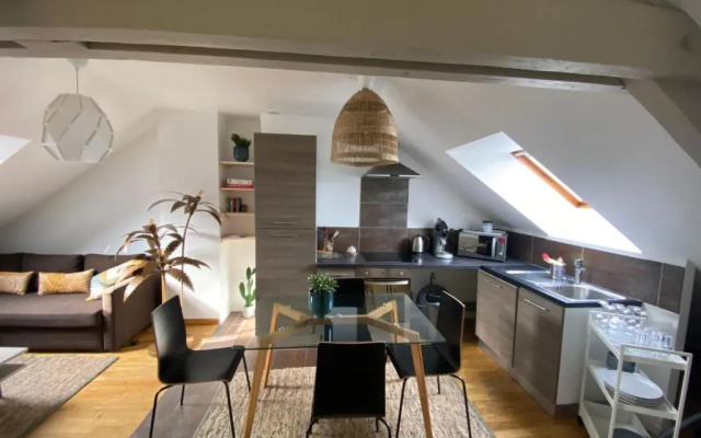 Appartement hyper centre cathédrale avec parking gratuit