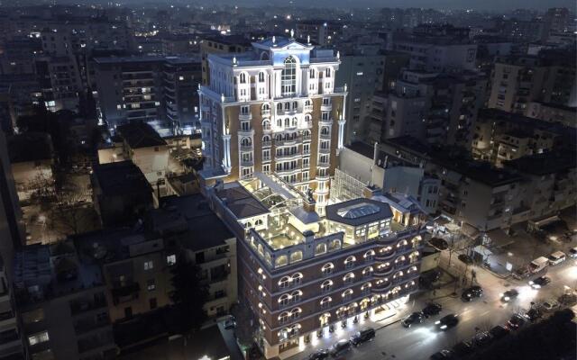 Отель Xheko Imperial Hotel Албания, Тирана - отзывы, цены и фото номеров - забронировать отель Xheko Imperial Hotel онлайн вид на фасад