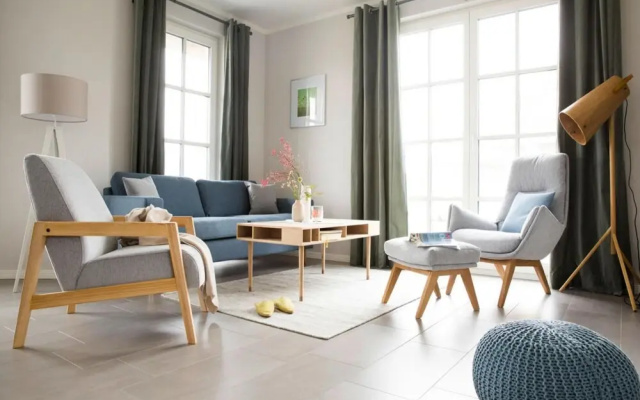 Haus in Bodstedt mit Sauna am Bodden