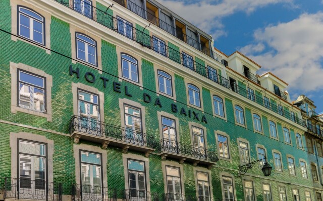 Hotel da Baixa вид на фасад