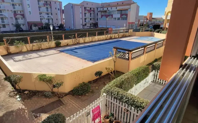 Les Jardins du Cap, Piscine, Parking, 50m Plage