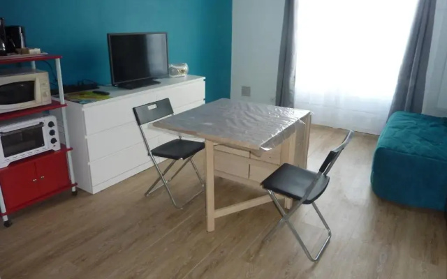 Studio bord de mer en résidence MERVILLE FRANCEVILLE PLAGE