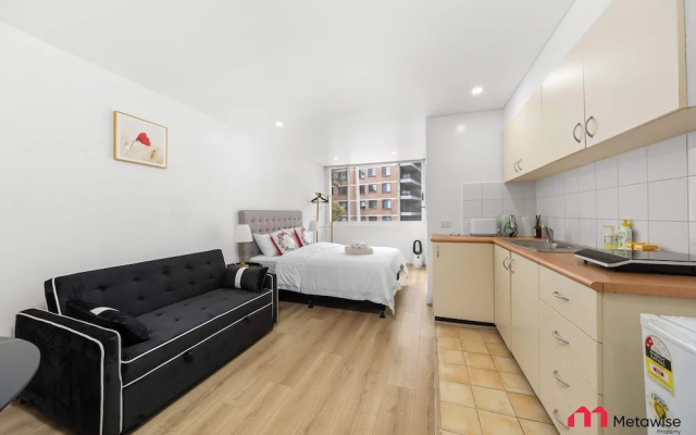 Metawise BnB Bright 1bed Studio Near Kings Cross