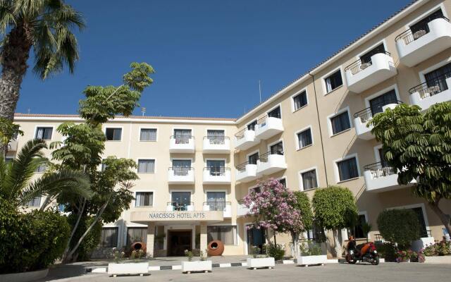 Narcissos Hotel Apartments Протарас вид на фасад