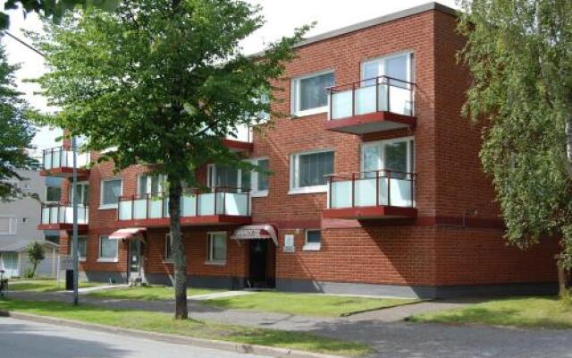 Отель Finnhostel Joensuu Йоенсуу вид на фасад