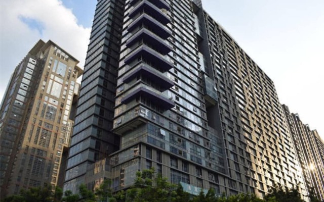 Апартаменты Lingnaying Business Apartment вид на фасад