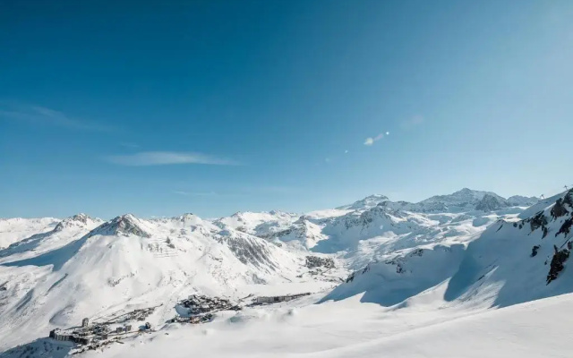 Superbe vue sur Tignes, pied de Pistes 48M²