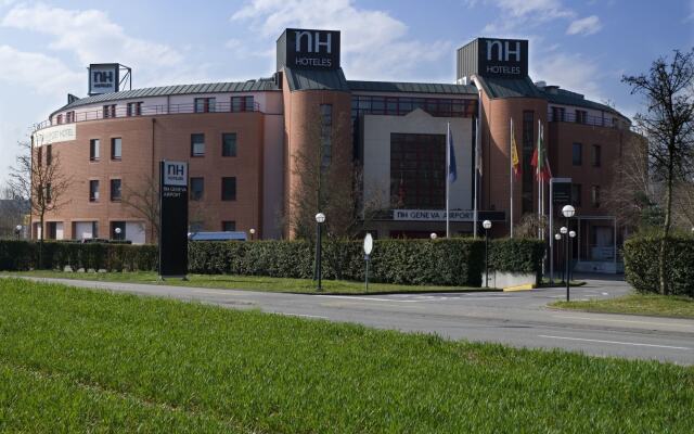 NH Geneva Airport Hotel вид на фасад