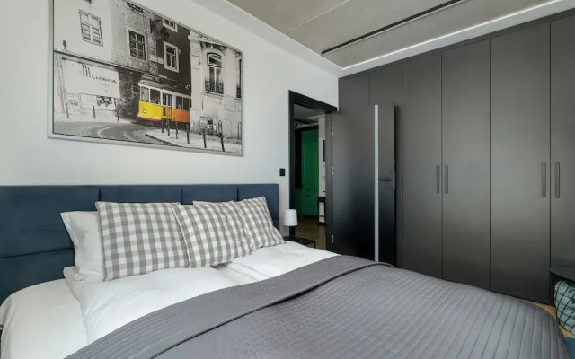 Black and Green Apartment by Renters