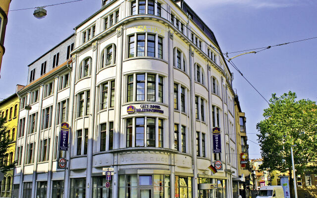 Best Western City Hotel Braunschweig вид на фасад