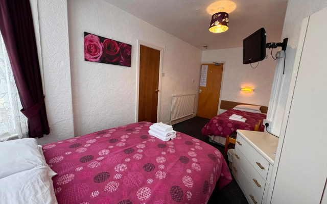 RideSide Hotel, next to Pleasure Beach Blackpool