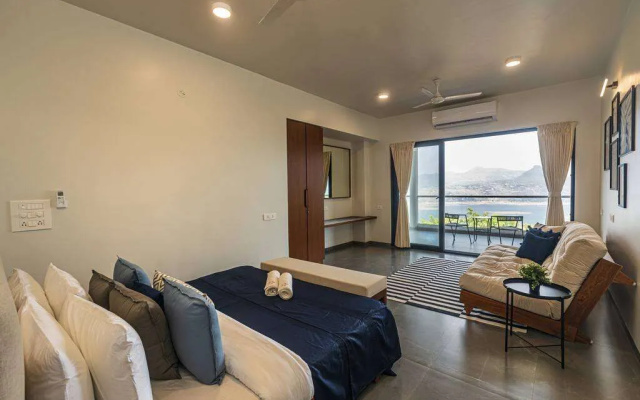 Saffronstays Ahilya Waters By Kosha Villas, Pawna-Entire Villa