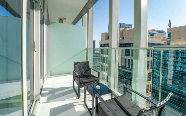Chic Studio in Business Bay Near Burj Khalifa