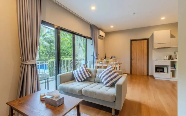 2Br Pool Access Near Rawai Beach C241