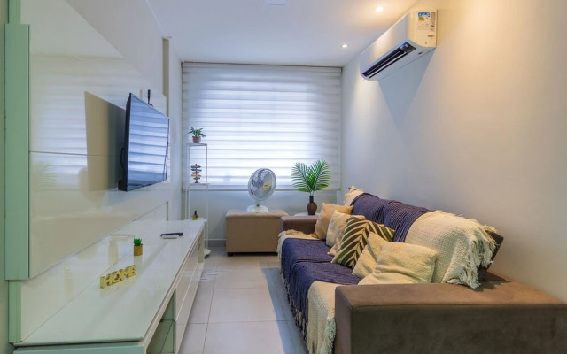 Apto c Garagem 400m da Praia dos Sete Coqueiros