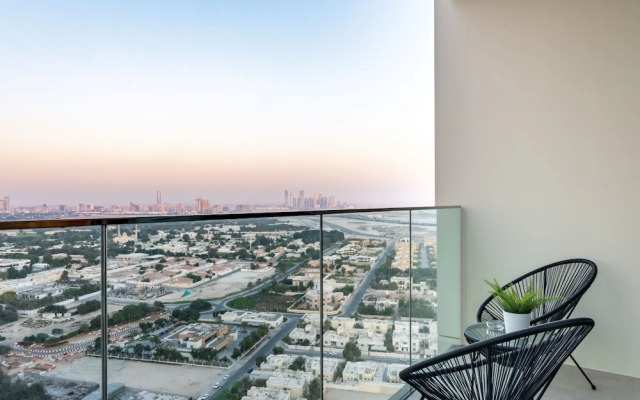 Silkhaus Spacious Near Dubai Mall Balcony Views