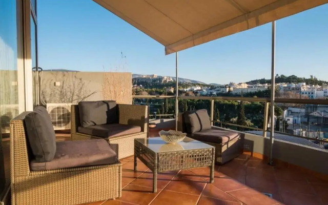 Virgo - Loft With Spectacular View to Acropolis