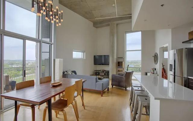 Luxe Downtown Penthouse with City Skyline Views