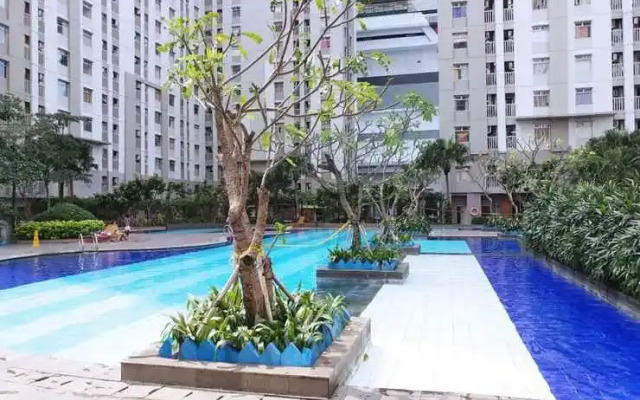 Best View Studio Apartment at Green Bay Pluit By Travelio