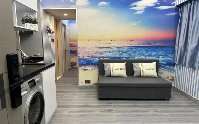 3BR Romantic apt, 2mins MTR, 8pax