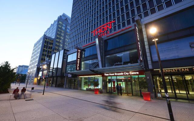Thon Hotel Brussels City Centre вид на фасад