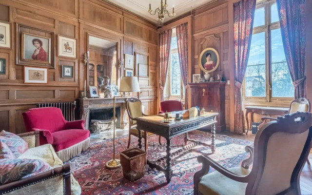 Chateau in Sarthe With Heated Pool