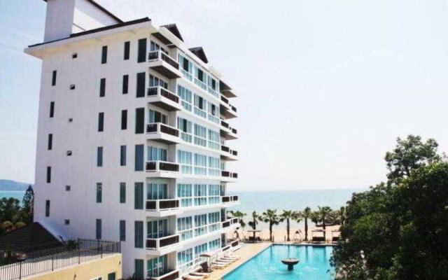 The Sand Beach Hotel Pattaya вид на фасад