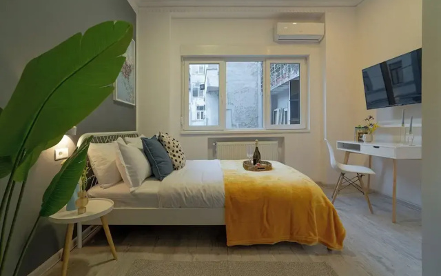 Central 4BR Flat - 2 Units Combined with Balconies, Near Cismigiu, 2 Kitchens & 2 Baths