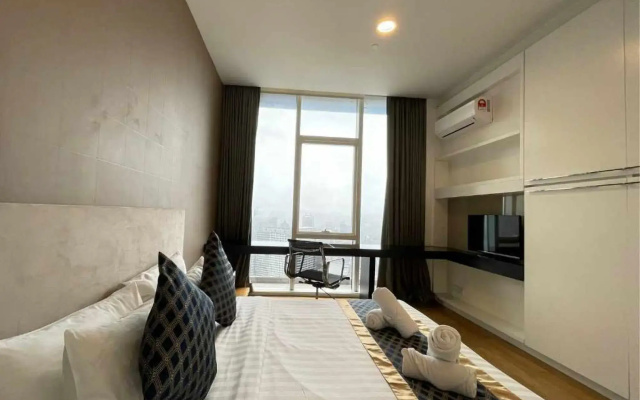#1A Private Bath Tub Apartment KLCC Sky Pool ^^