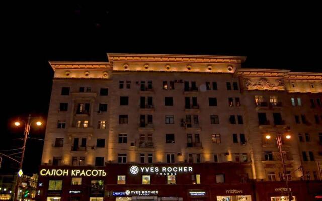 Гостиница Мегаполис Тверская вид на фасад