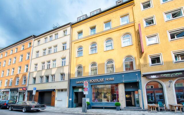 Leonardo Boutique Hotel Munich вид на фасад