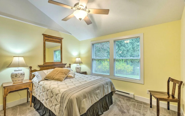 Near Ice Fishing & Snowmobiling: Frankfort Home