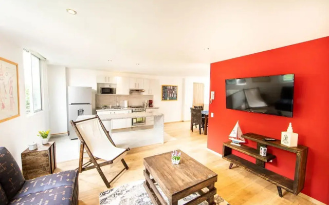 Sophisticated Park Venue Apartment Near Polanco