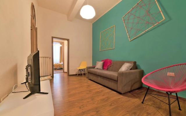 happy apartment in lively area